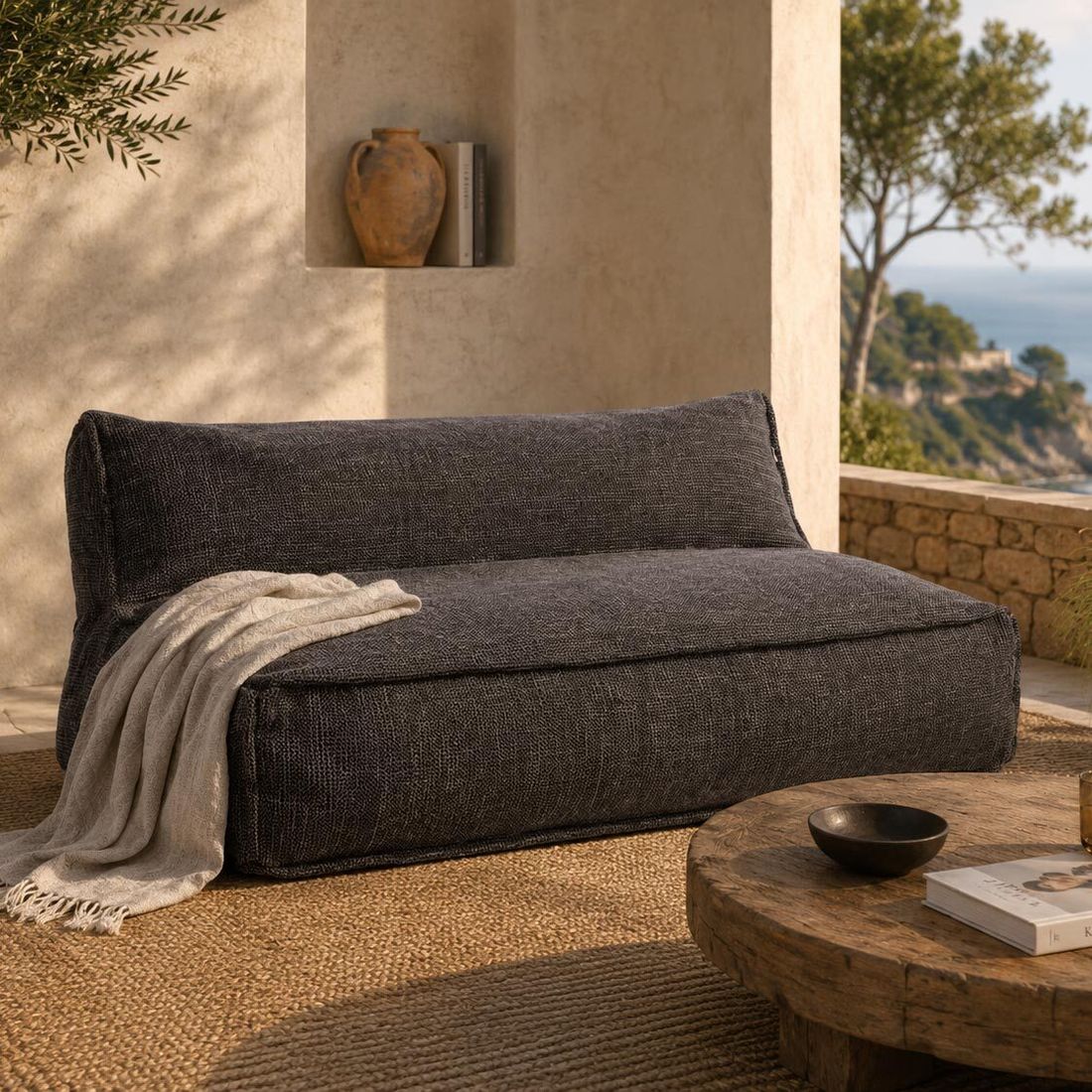 ROOLF Living Dotty Gartenloungesofa Polypropylen