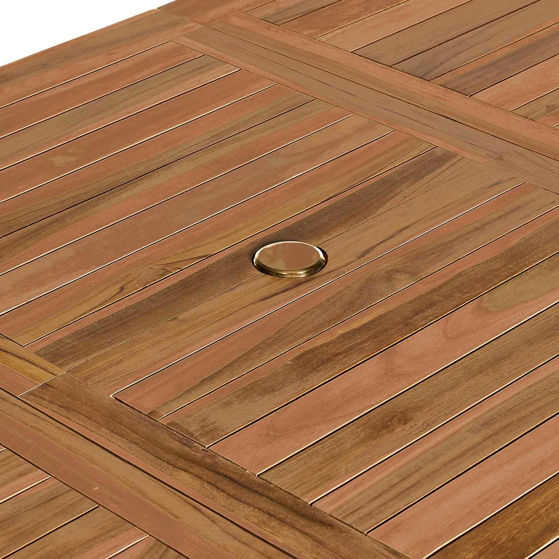 OUTLIV. Ontario Ausziehtisch 180/240x100cm Teak