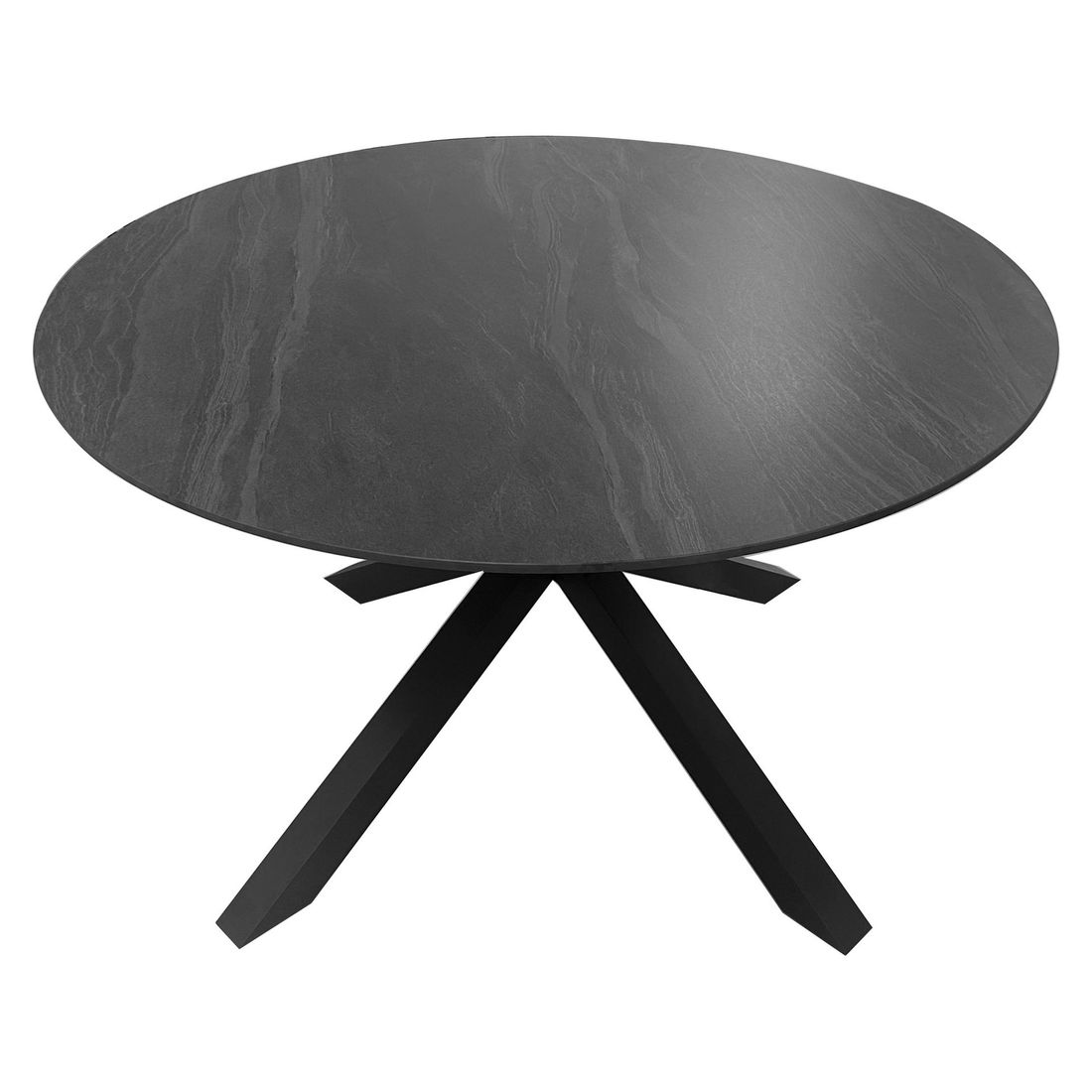 OUTLIV. Winton Gartentisch Ø120cm Aluminium/Sinterstein