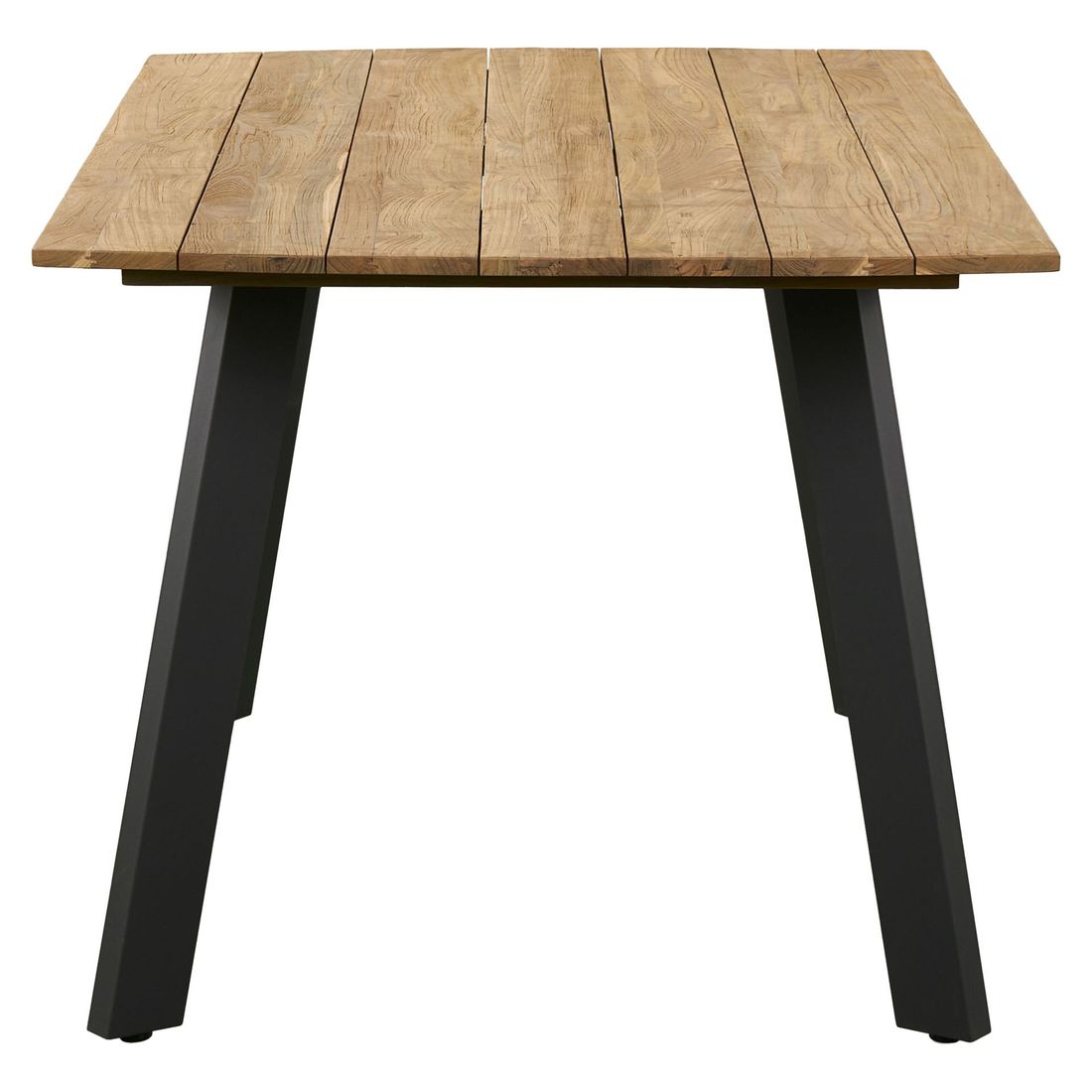 OUTLIV. Ohio II Gartentisch Aluminium/Teak