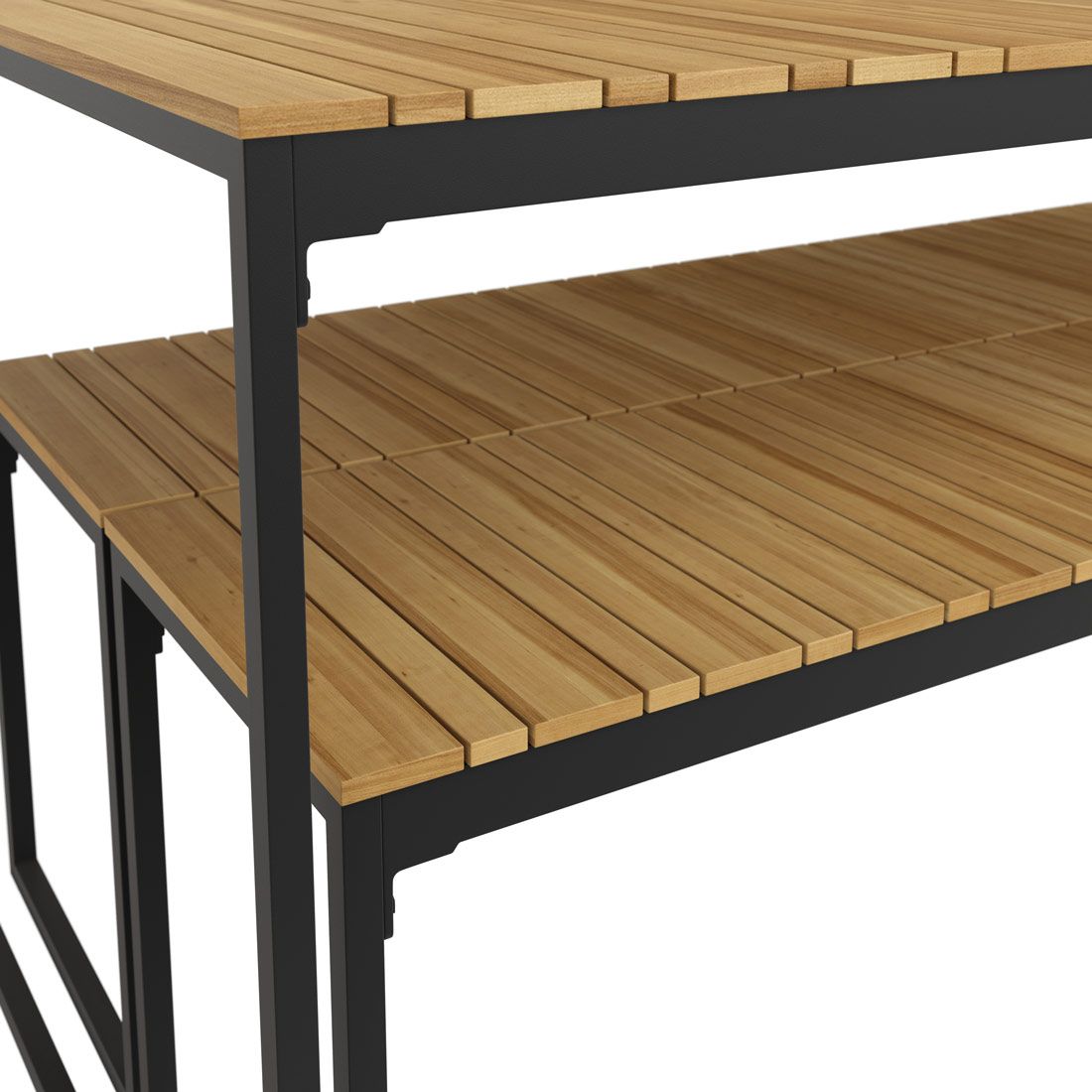 OUTLIV. Floris Gartenmöbel-Set L (6 Plätze) Tisch 210x78cm