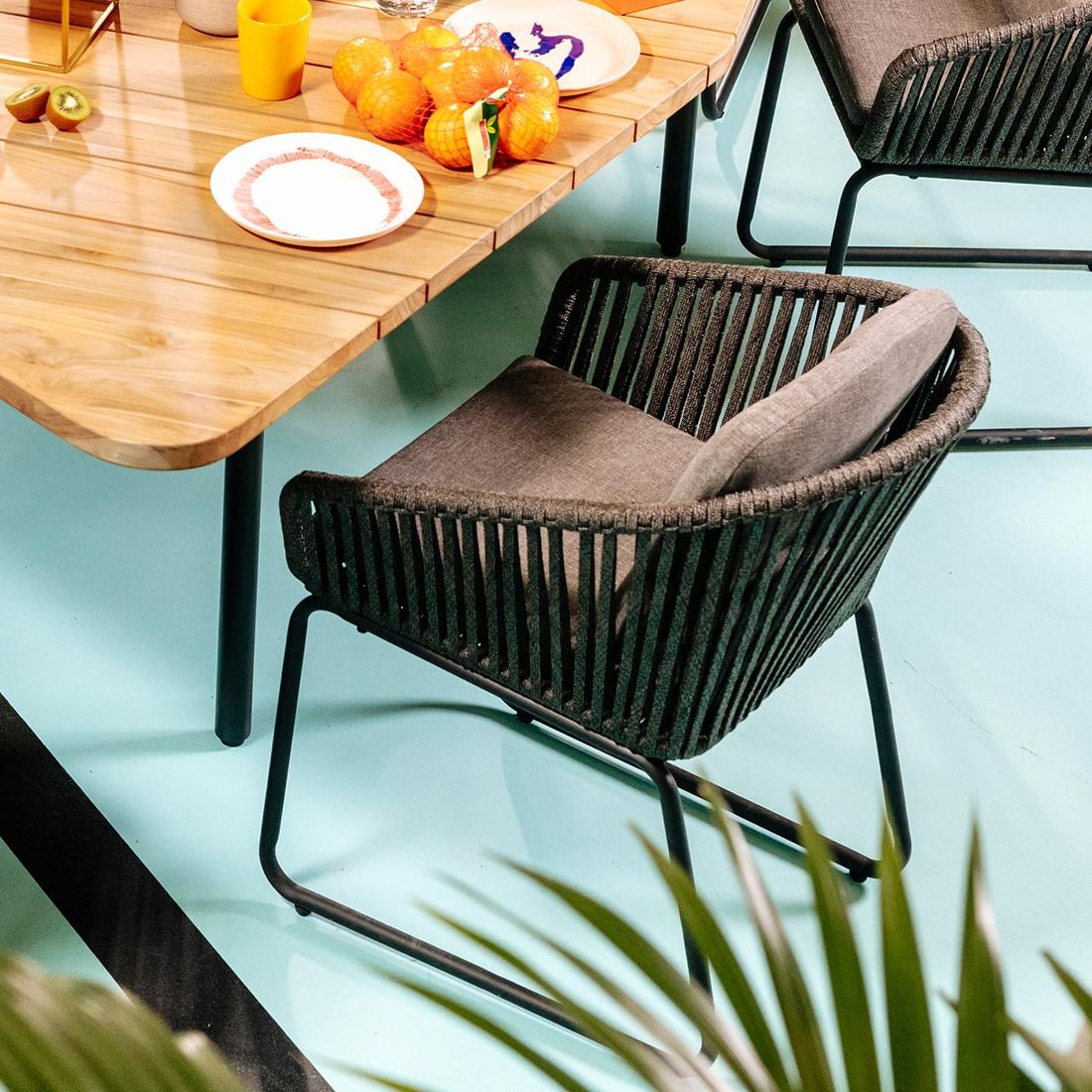 Cosmic Collection Paradise Gartensessel Stahl/Rope/Olefin