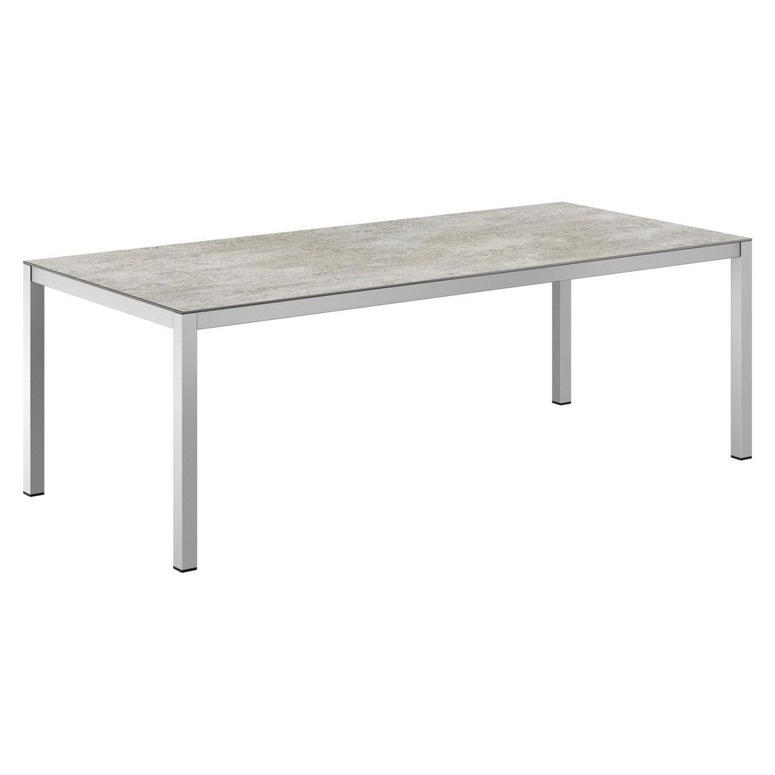 OUTLIV. Gartentisch 220x100cm Aluminium/Dekton