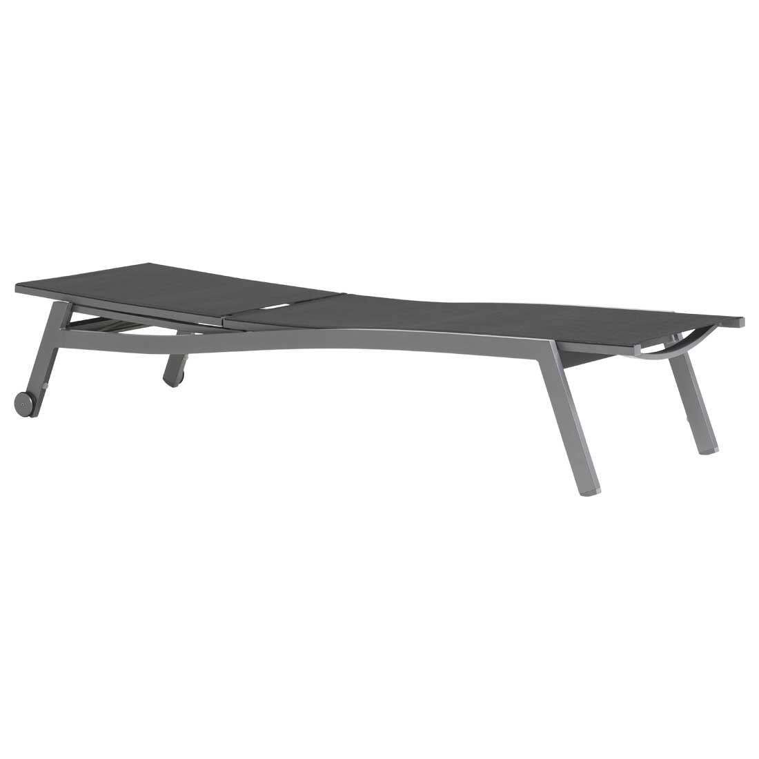 Stern Allround Gartenliege verstellbar Aluminium/Textilene