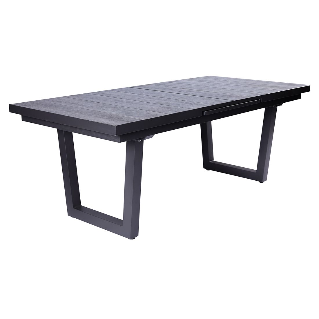 LC Garden Keramo Gartenmöbel-Set L verstellbar 6 (Plätze) Tisch 200/260x100cm