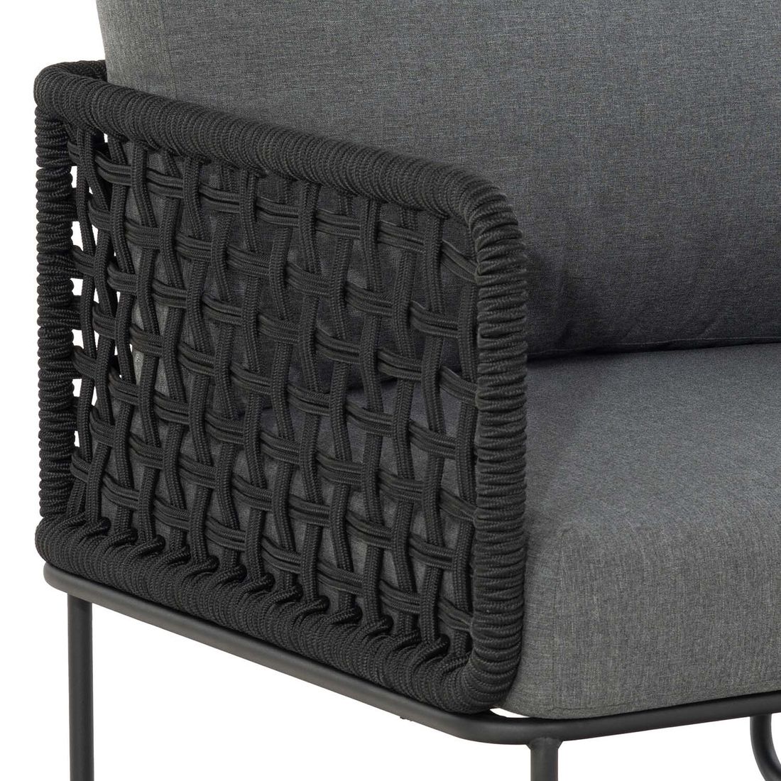 Cosmic Collection Tender Loungesessel Stahl/Rope/Olefin
