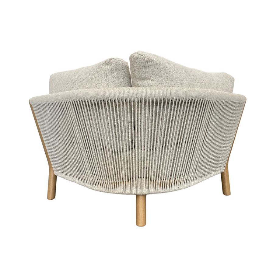 OUTLIV. Tampa Ecklounge inkl. Loungetisch Aluminium/Rope/Mischgewebe