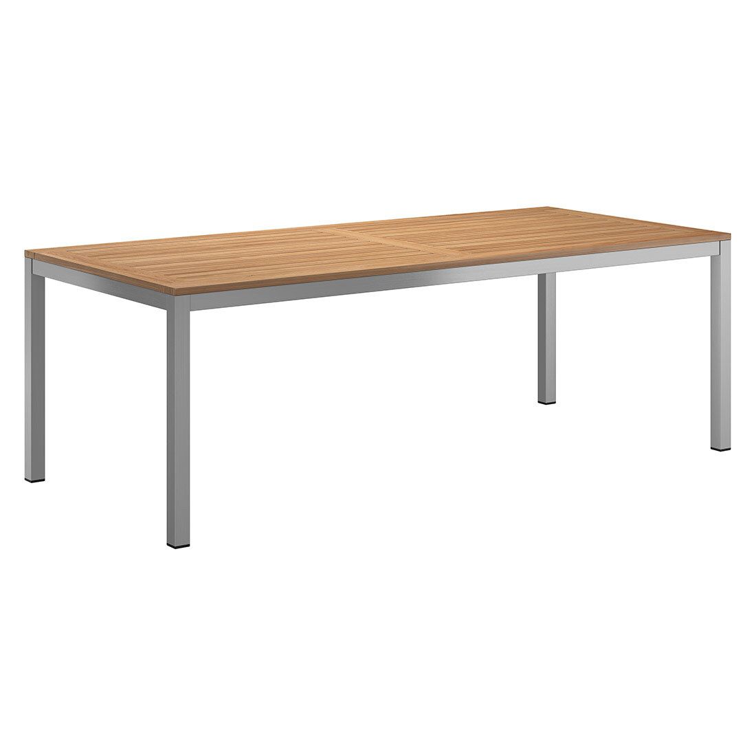 OUTLIV. Gartentisch 220x100 cm Edelstahl/Teak