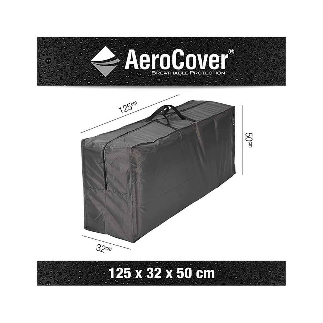 AeroCover Schutztasche für Auflagen 123x32x50cm