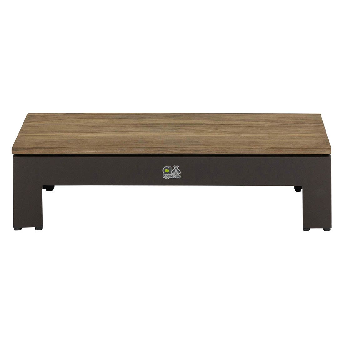 Apple Bee Sticks & More Loungetisch 87x44cm Aluminium/Teak