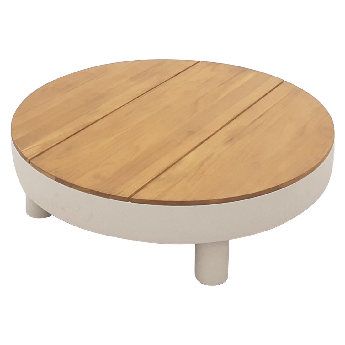 OUTLIV. California Ecklounge inkl. Loungetisch Aluminium/Teak/Olefin