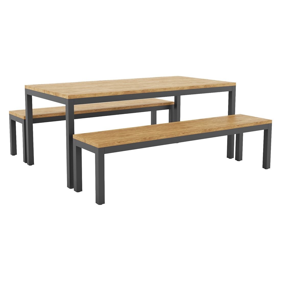 OUTLIV. Kobe Gartenmöbel-Set L (6 Plätze) Tisch 180x90cm