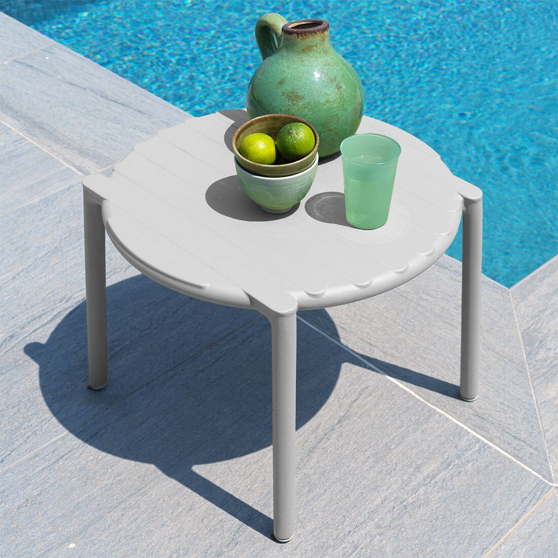 Nardi Doga Beistelltisch Garten Ø49,5cm Kunststoff