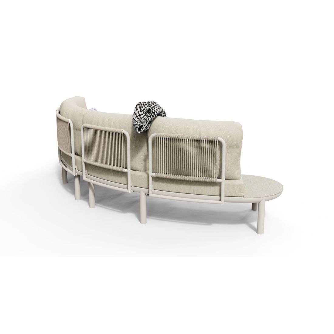 OUTLIV. Fano Gartenloungesofa Aluminium/Rope/Spun Polyester