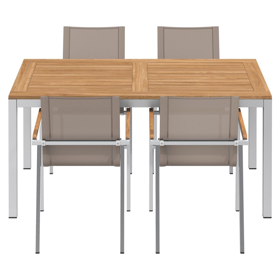 OUTLIV. Rimini Gartenmöbel-Set M (4 Plätze) Tisch 160x90cm