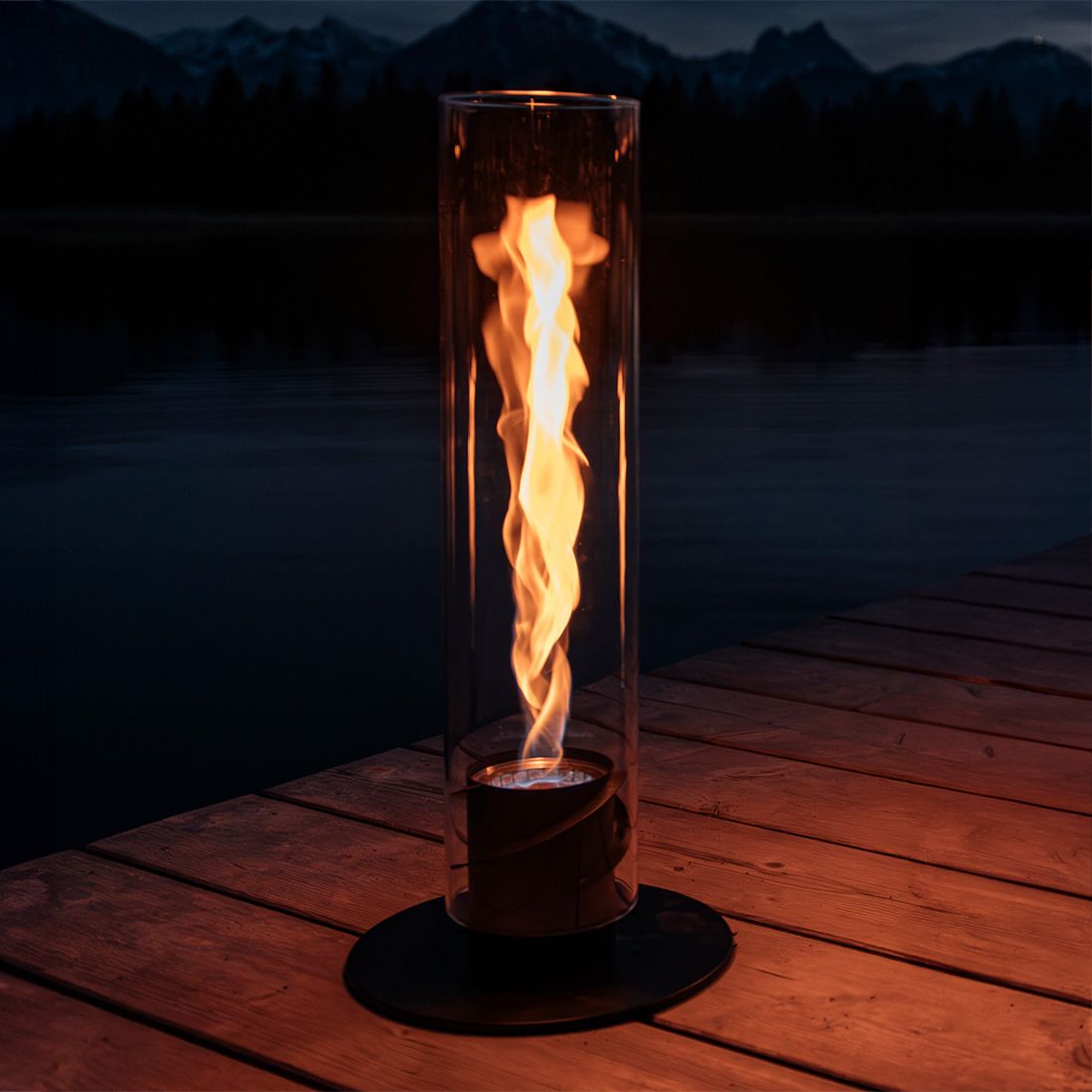 höfats SPIN 1500 Tischfeuer Ø15x67cm