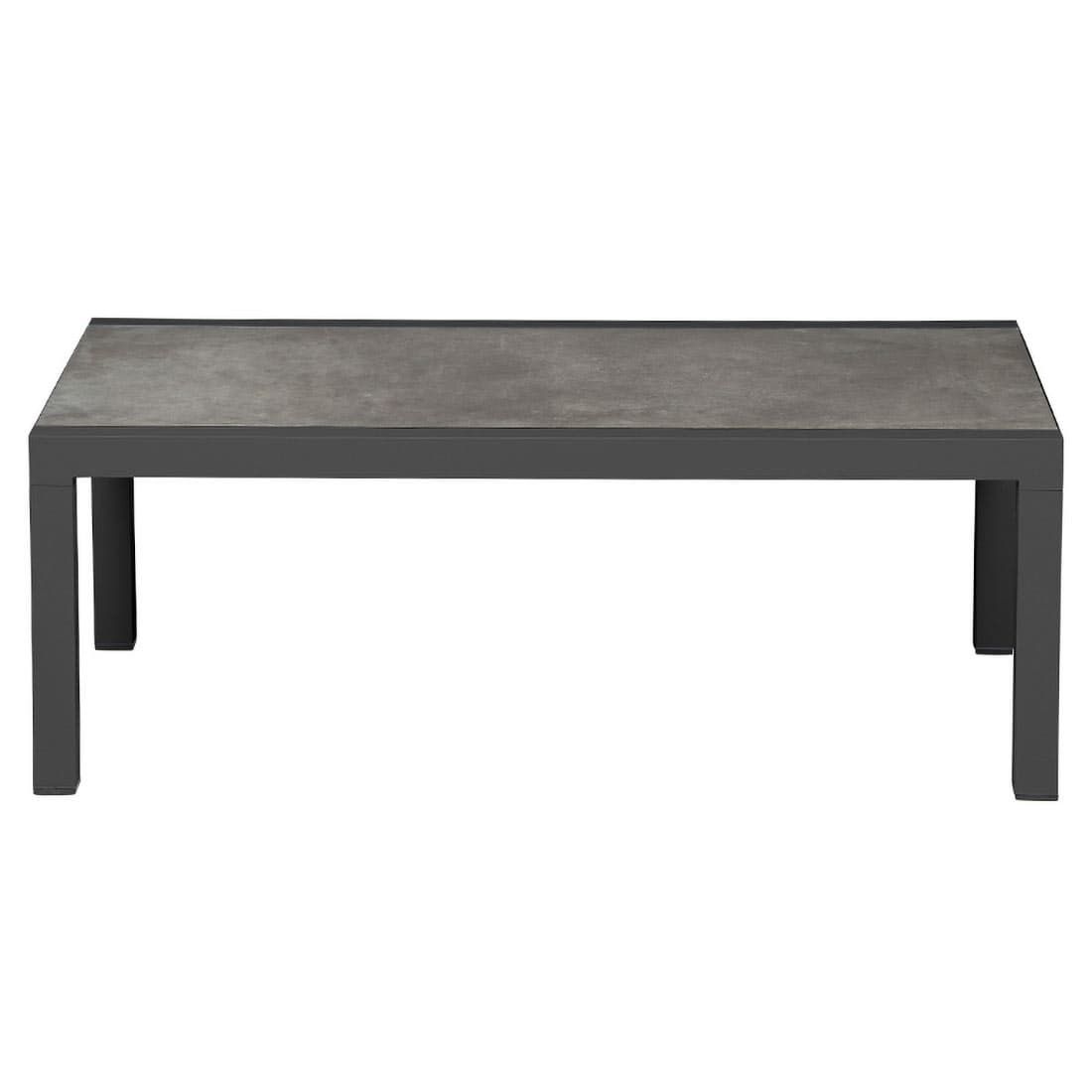 Siena Garden Belia Loungetisch 120x70 cm Aluminium/Keramik