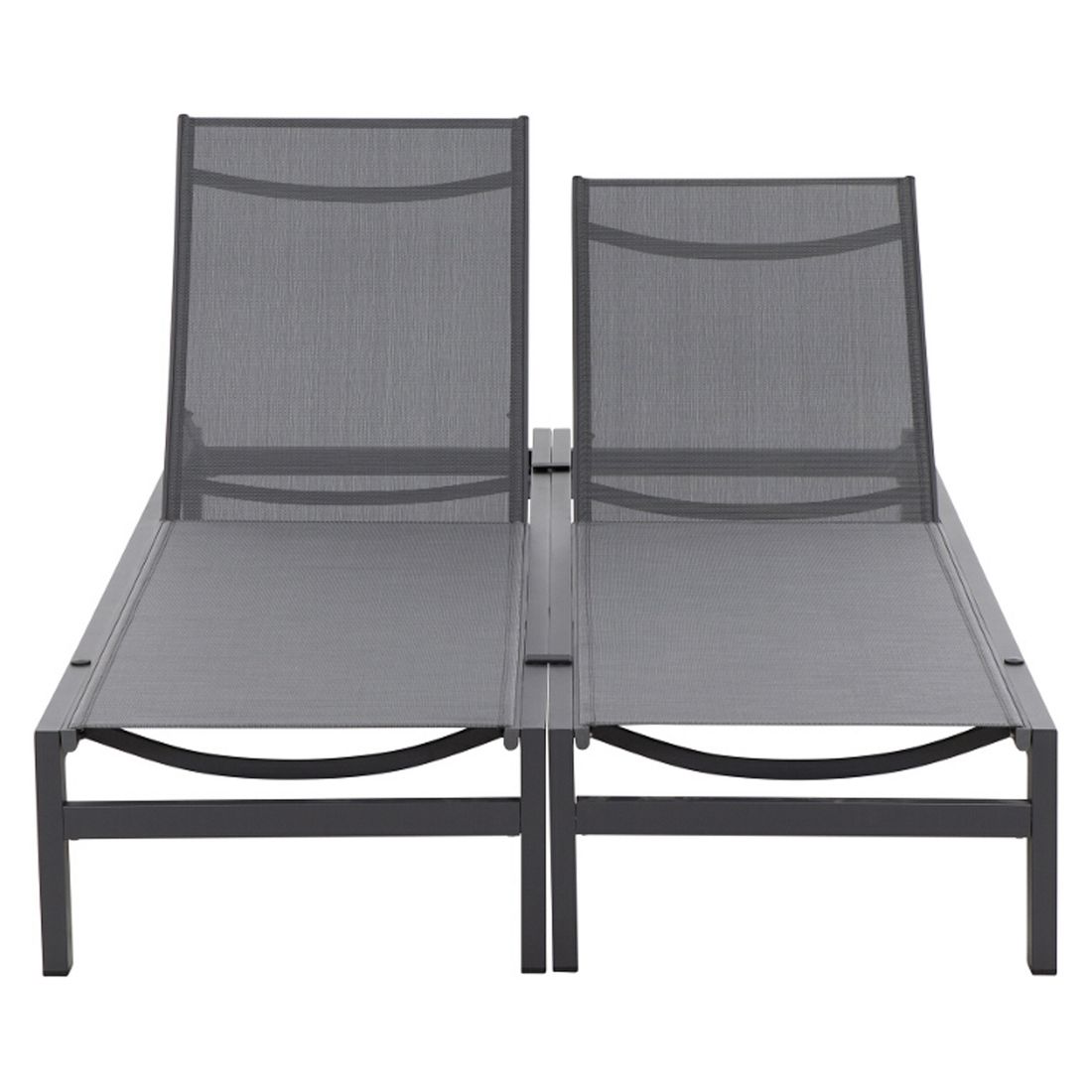 Siena Garden Rimini Doppelliege verstellbar Aluminium/Ranotex