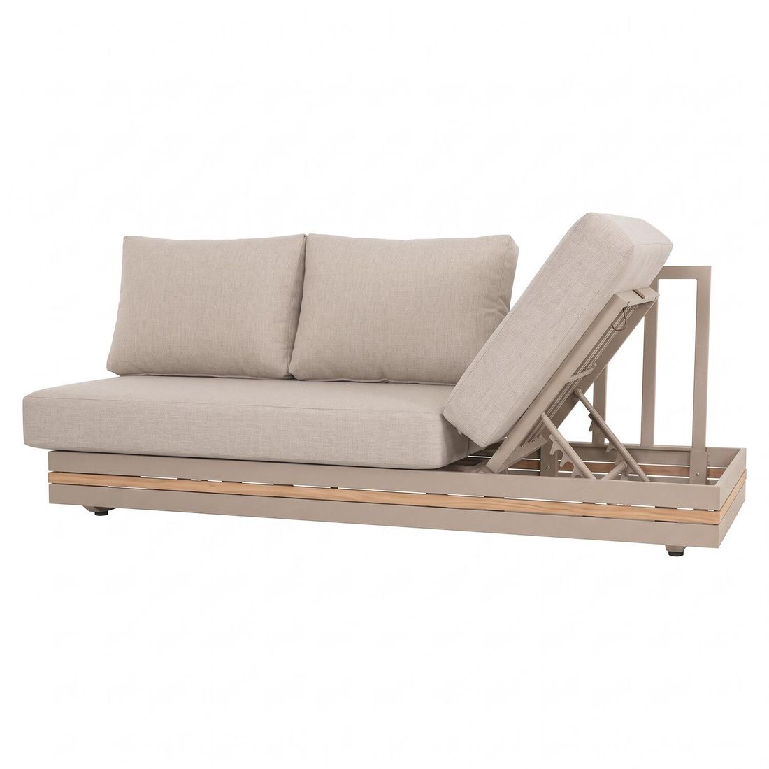 OUTLIV. Triest Ecklounge inkl. Loungetisch Aluminium/Spunpolyester
