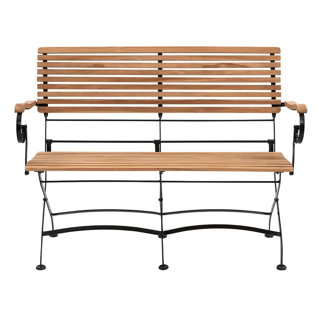 OUTLIV. Lindau Gartenbank Stahl/Teak