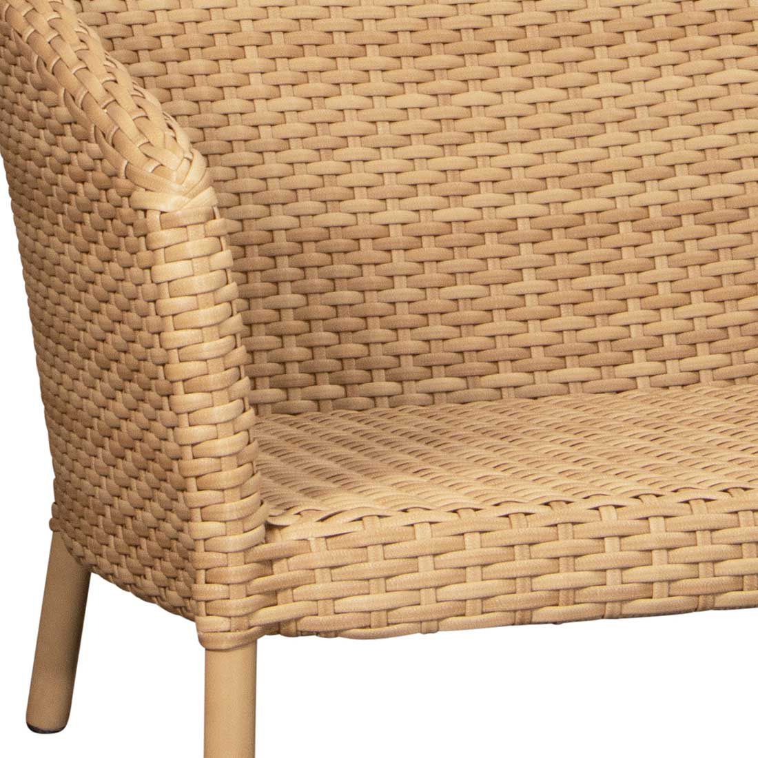 Cane-Line Ocean Gartenloungesofa 202cm Aluminium/Geflecht/Polypropylen