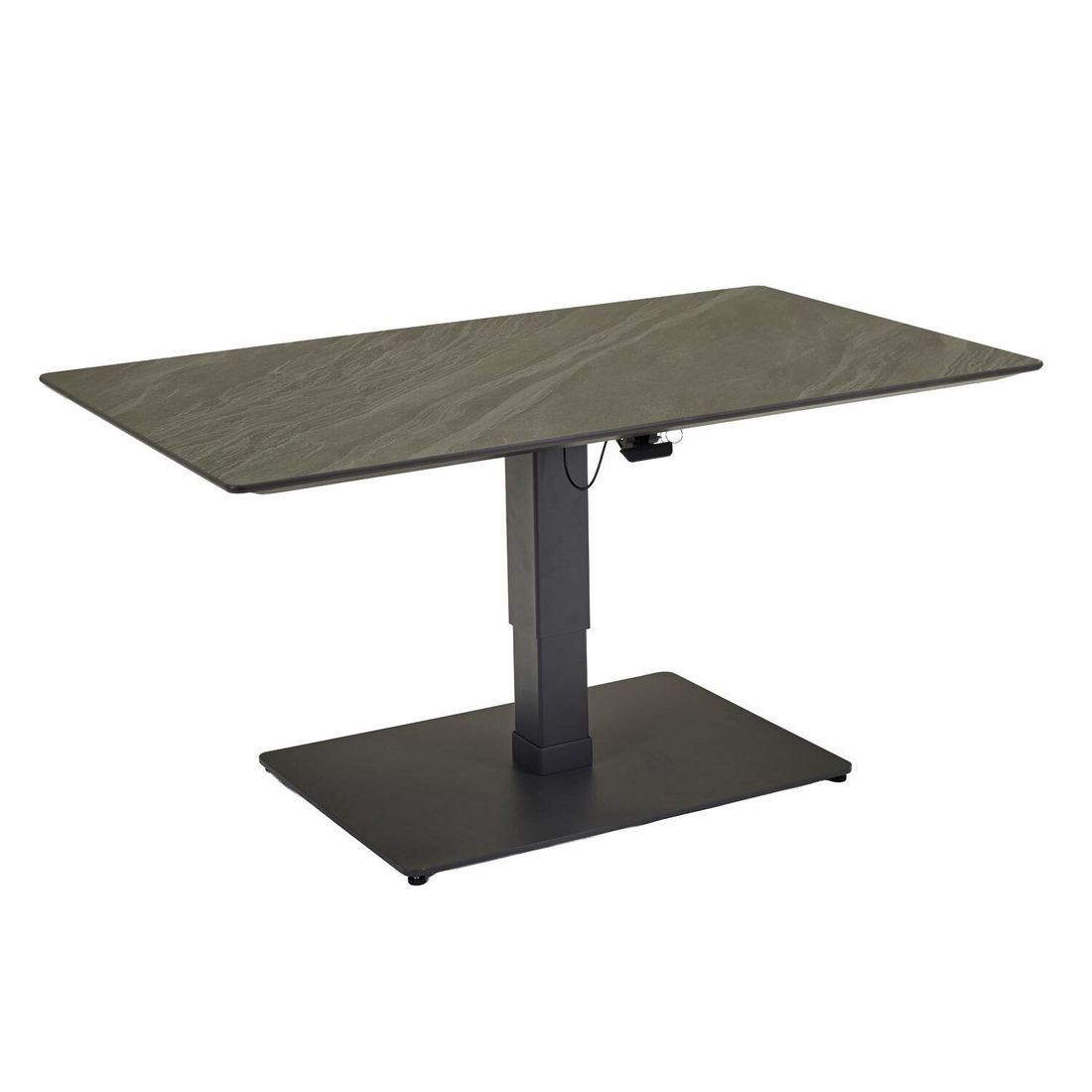 LC Garden Bari Low Dining Dininglounge Tisch 120x70cm Aluminium/Rope/Olefin