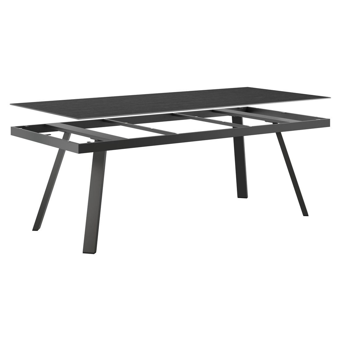 OUTLIV. Gartentisch 220x100cm Aluminium/Dekton