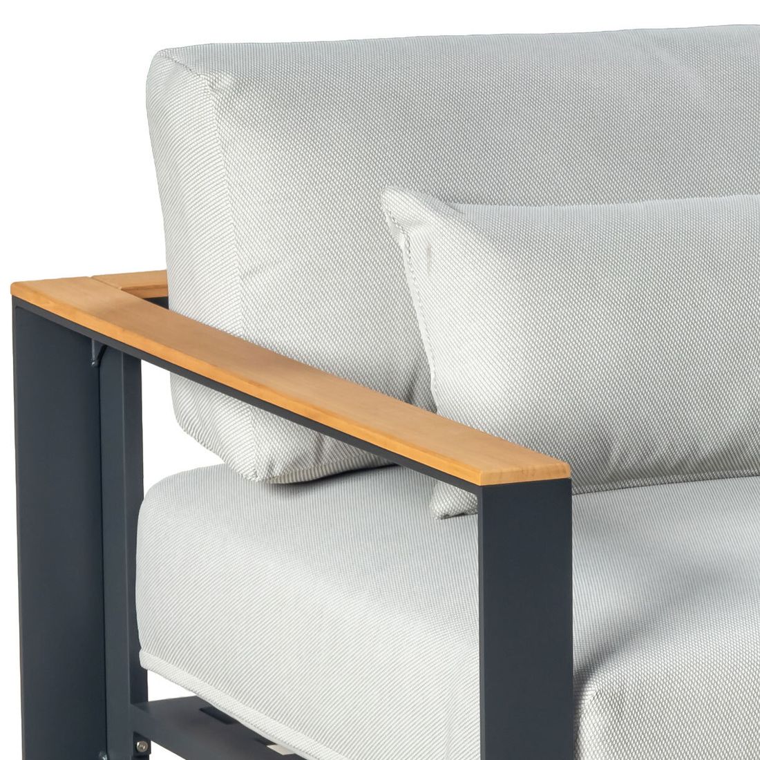 OUTLIV. Ravino Loungesessel Aluminium/Olefin
