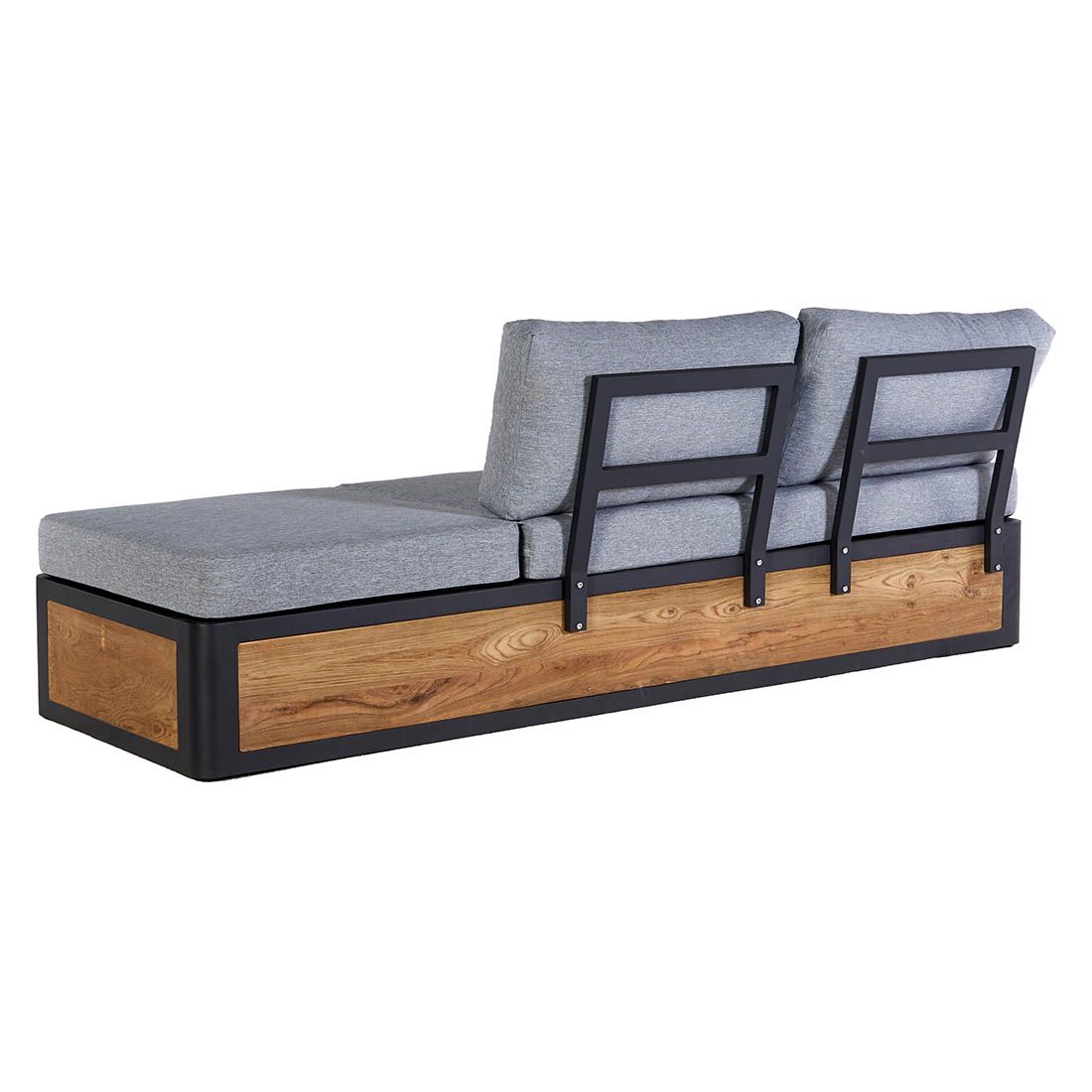 OUTLIV. Paros Loungeset inkl. Loungetisch Aluminium/Teak/Olefin