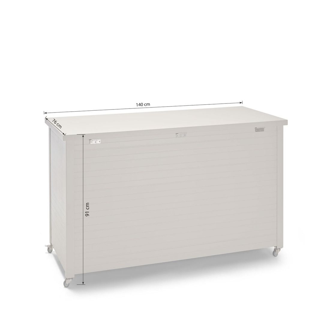 Stern Gilbert Gartenbox inkl. Schloss Aluminium