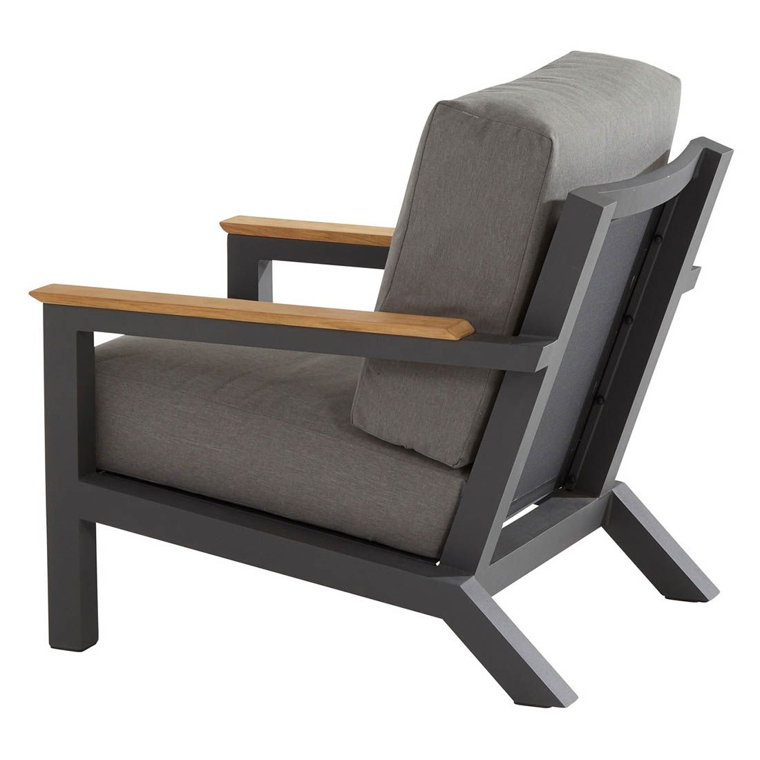 4Seasons Capitol Loungesessel Aluminium/Olefin