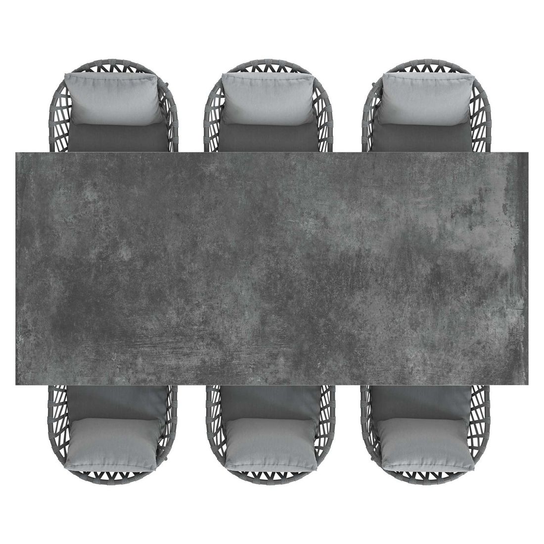 LC Garden Sunrepo Gartenmöbel-Set L (6 Plätze) mit OUTLIV. Tisch 220x100cm