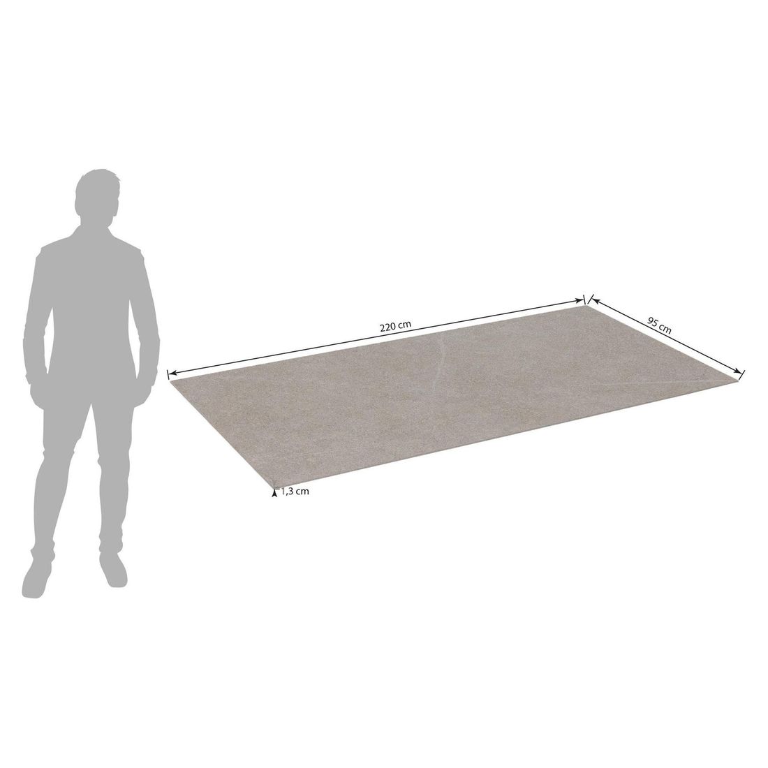 Kettler Gartentisch-Platte Dekton