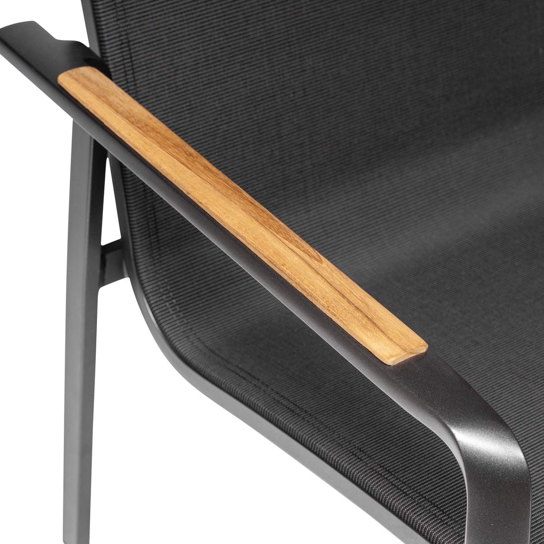 Kettler Diamond Stapelsessel Aluminium/Outdoorgewebe