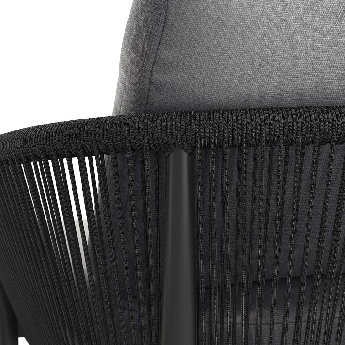 OUTLIV. Monet Loungeset inkl. Loungetisch Aluminium/Rope/Olefin