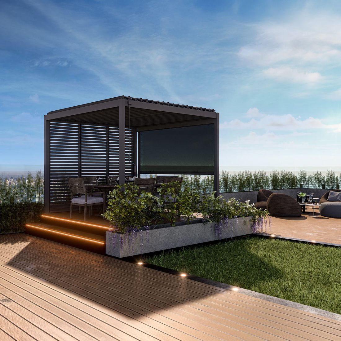 Mirador Deluxe Gartenpergola