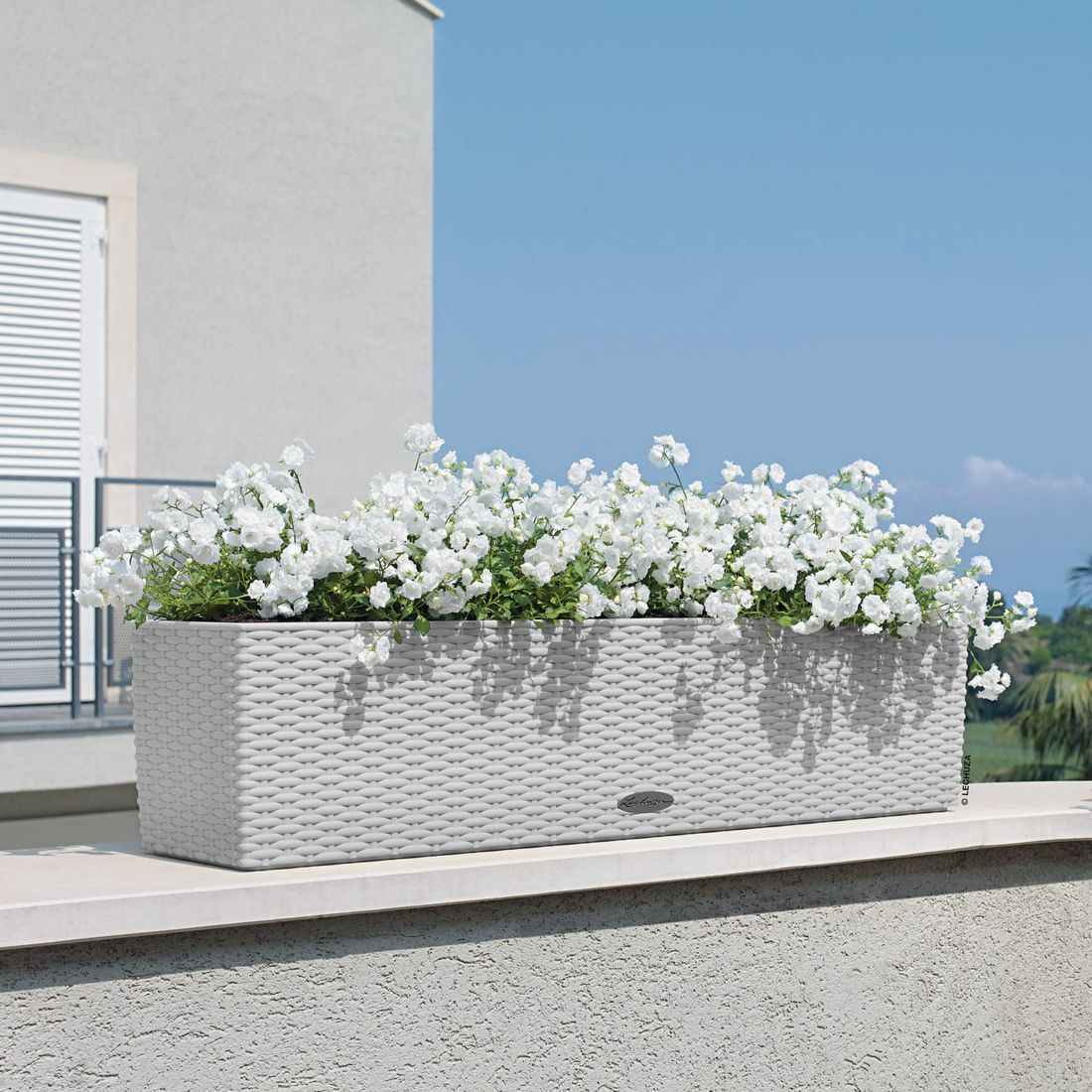 Lechuza Balconera Cottage 80 Pflanzgefäß Kunststoff