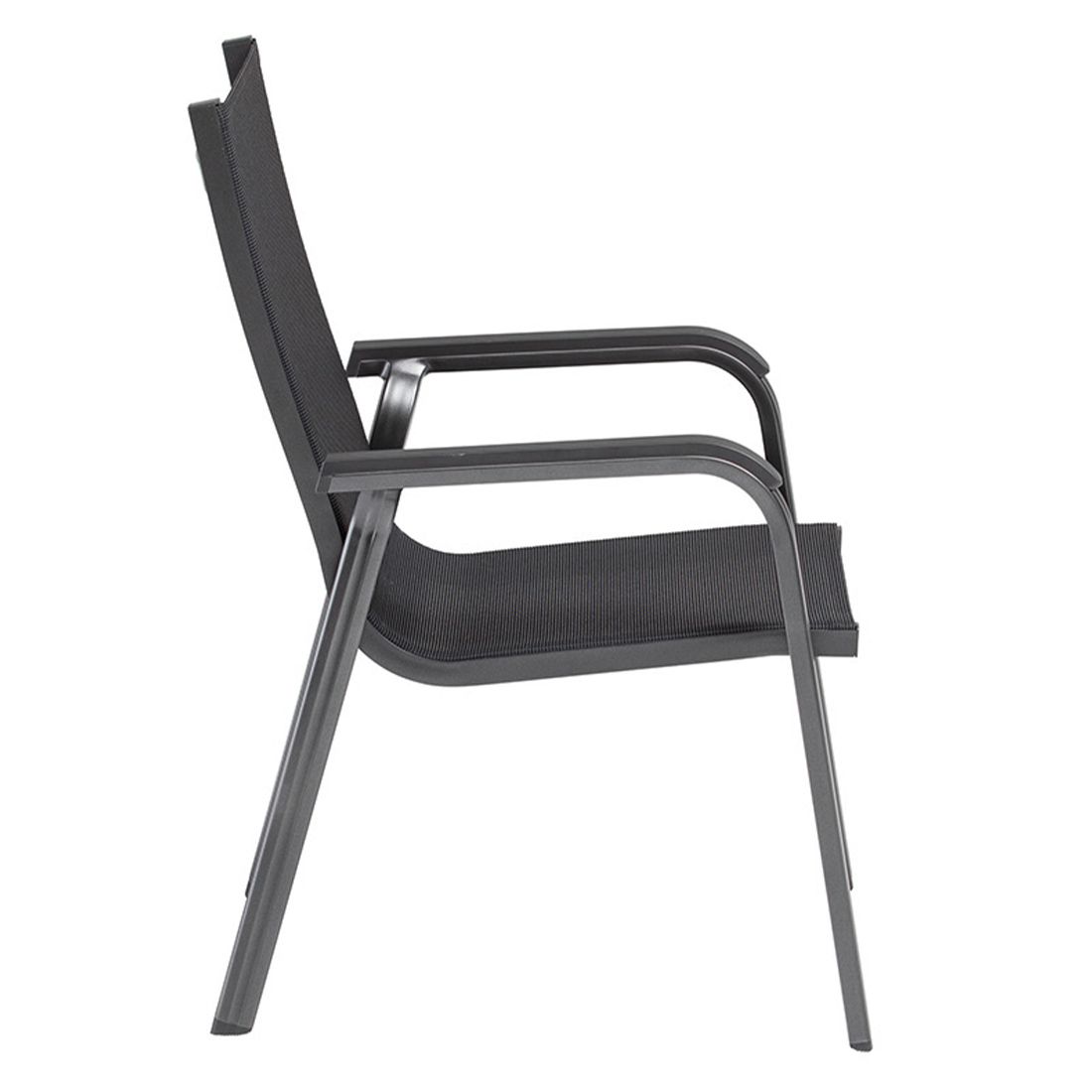 Kettler Basic+ Premium Stapelsessel Aluminium/Textilene