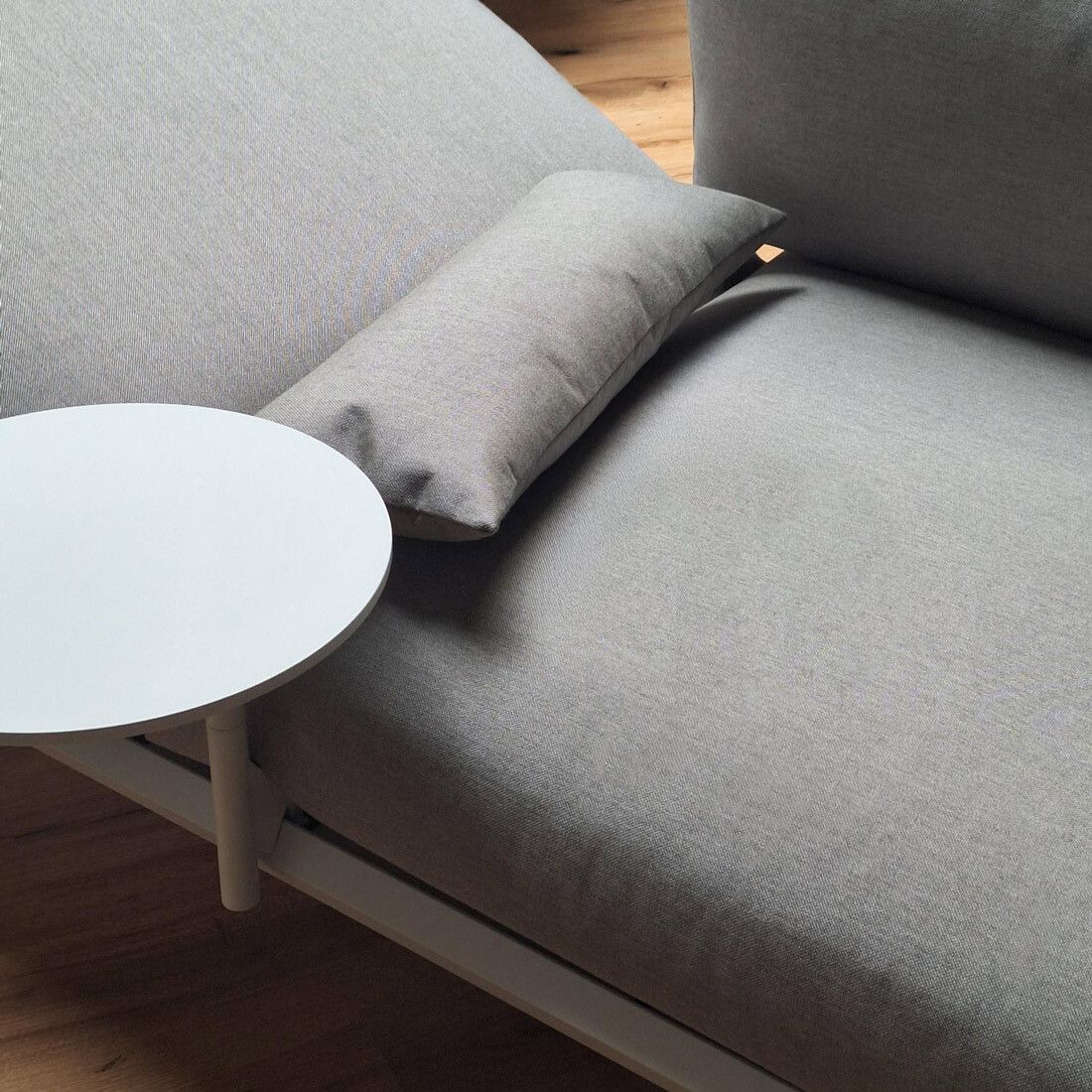 Solpuri Boom Gartenloungesofa verstellbar Aluminium/Bombay