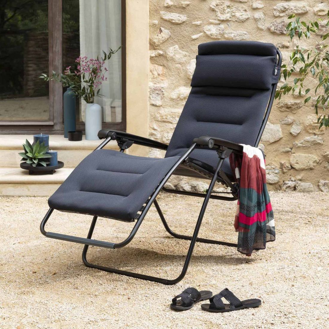 Lafuma RSX Clip Relaxliege Stahl/AirComfort