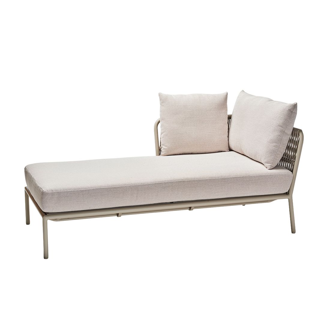 Stern Romy Chaiselongue Aluminium/Rope/Outdoorstoff
