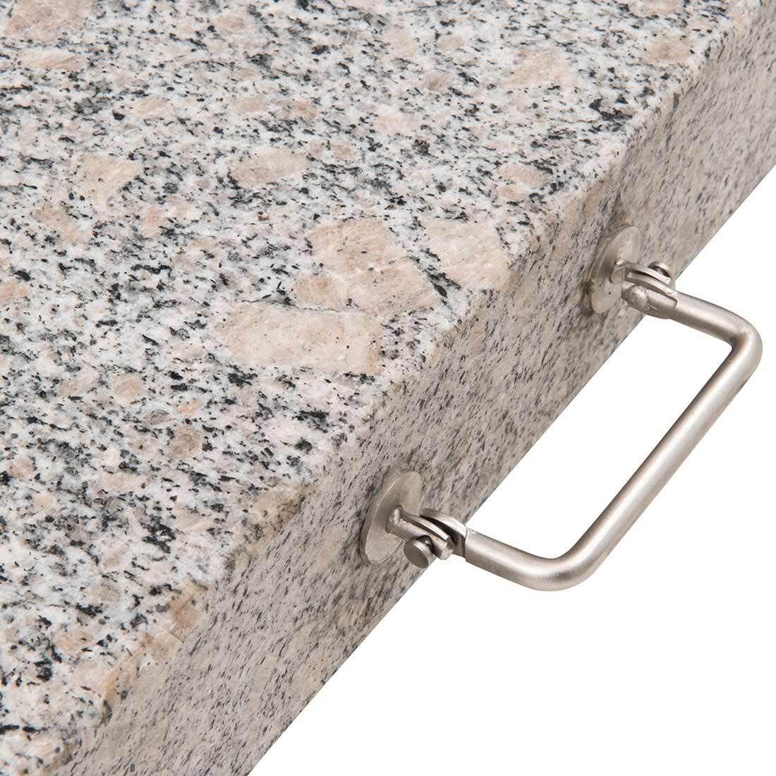OUTLIV. Schirmständer Rollbar inkl. Doppler Standrohr Granit 140kg