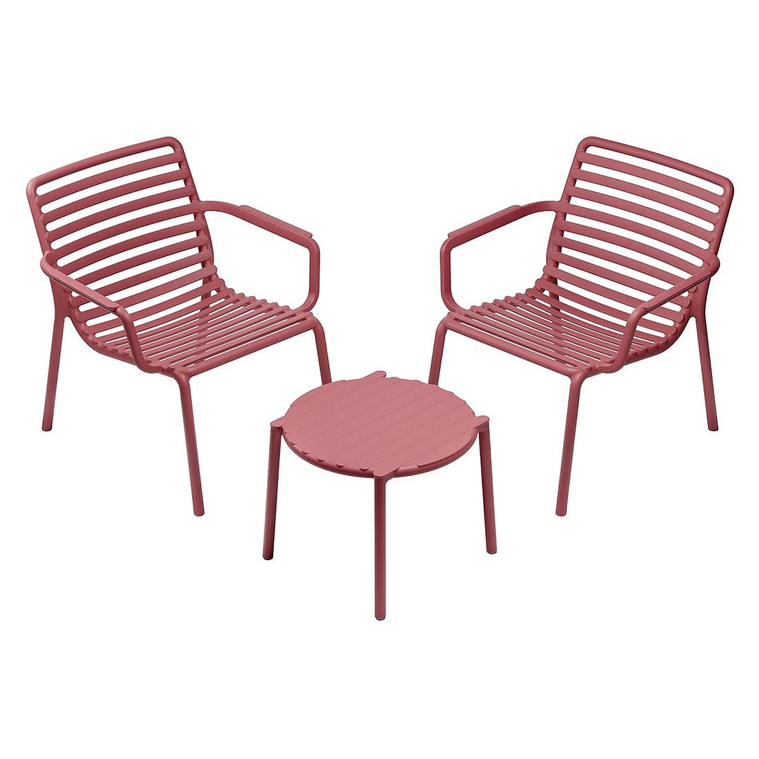 Nardi Doga Relax Loungeset inkl. Loungetisch Kunststoff