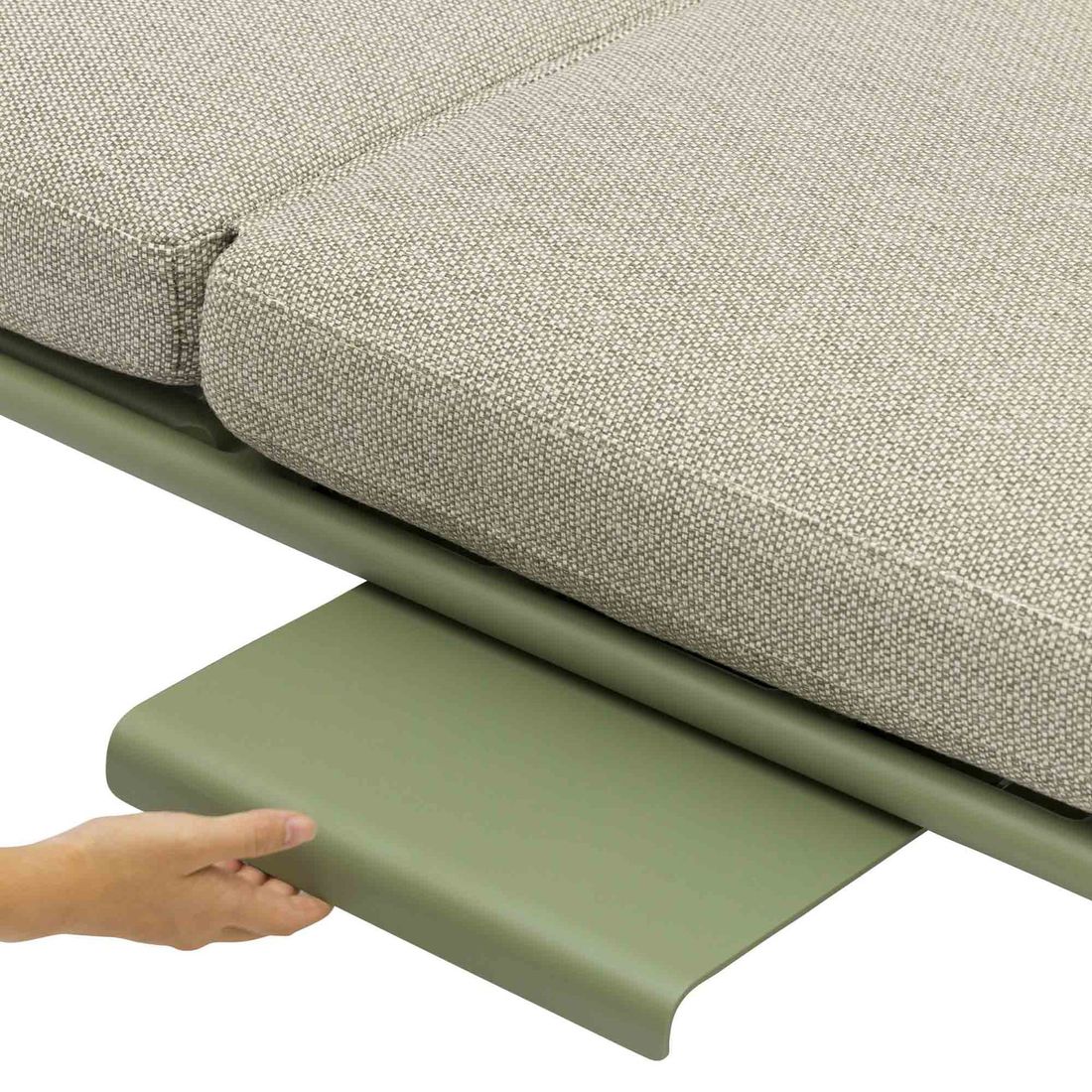 Zebra Somerset Gartensofa Aluminium/Sunproof