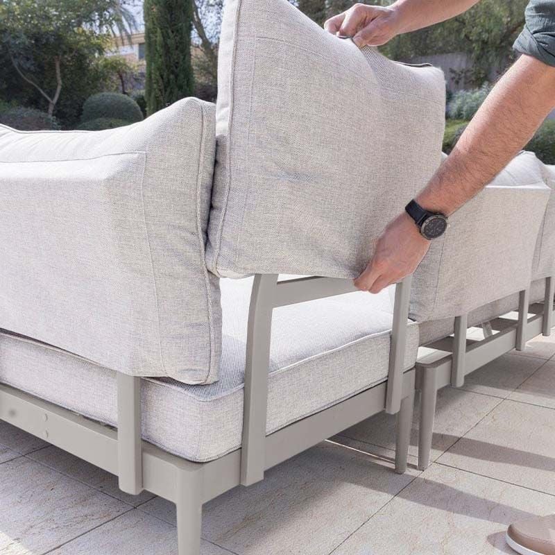 LifestyleGarden Topaz XL Daybed Aluminium/Olefin