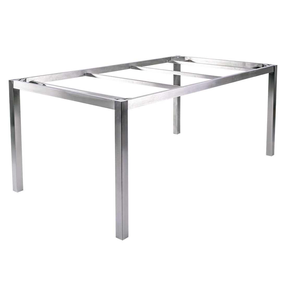 Zebra Opus Gartentisch 210x100cm Edelstahl/HPL