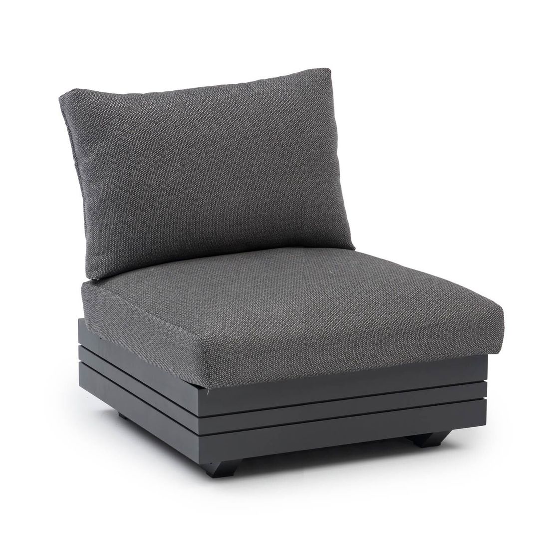 Zebra Cubo Neo Ecklounge inkl. Loungetische Aluminium/Sunproof