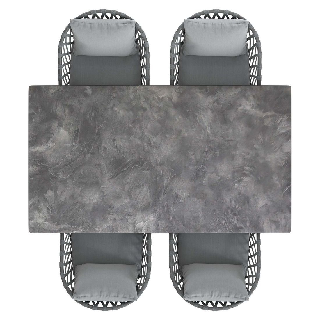 LC Garden Sunrepo Gartenmöbel-Set M (4 Plätze) Tisch 160x90cm