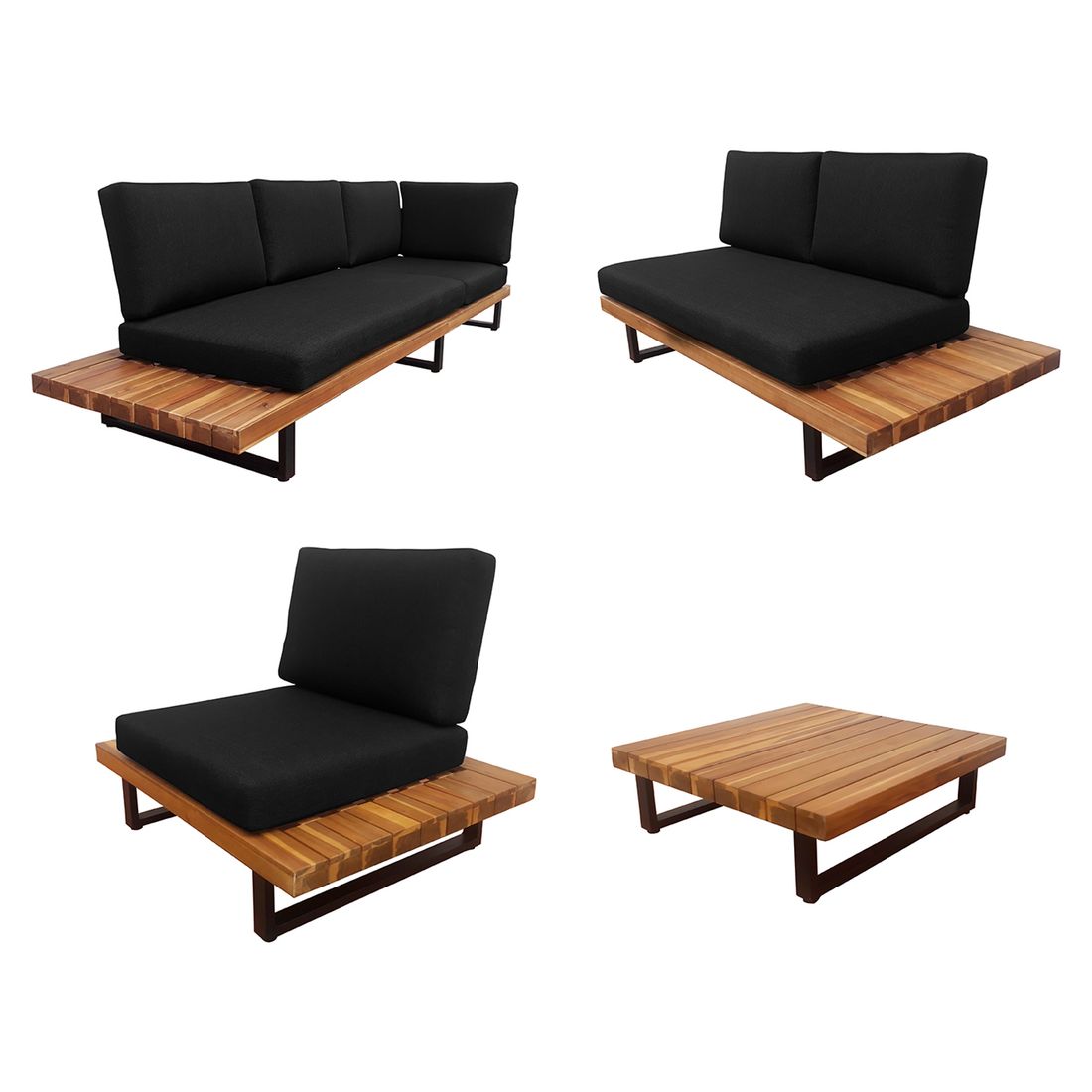 OUTLIV. Bahamas Ecklounge Aluminium/Kunstfaser