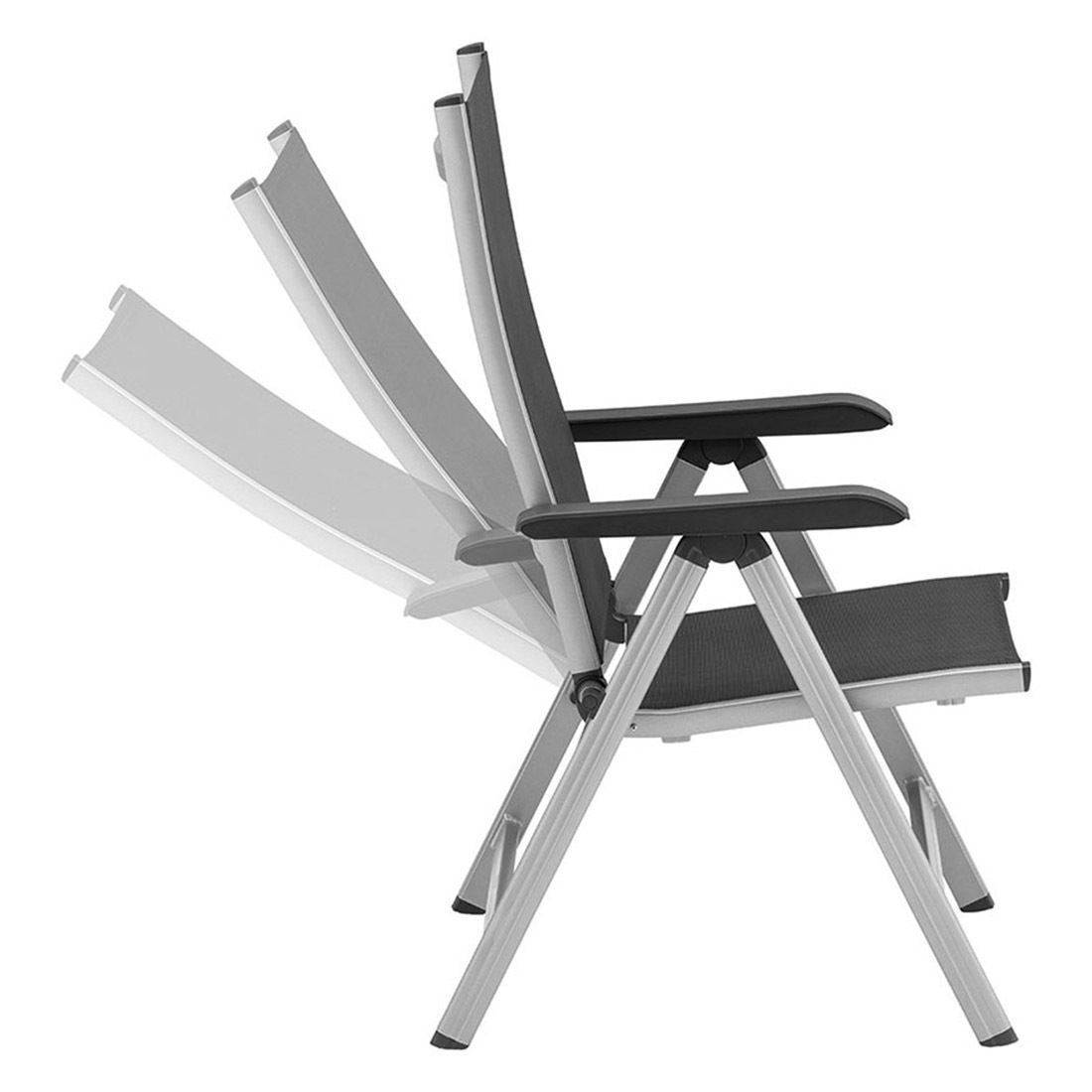 Kettler Basic Plus Gartenmöbel-Set M (4 Plätze) Tisch 160x90cm